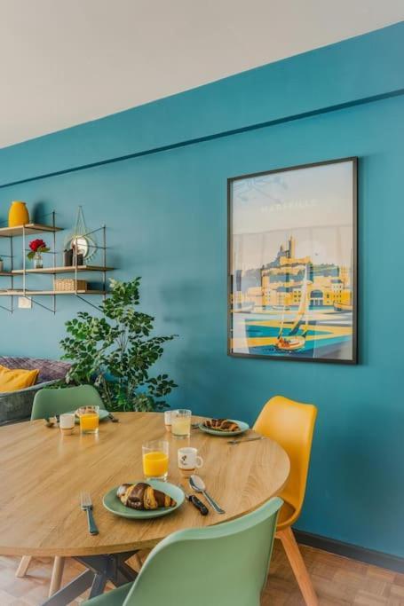 Divine Idylle Central Vieux-Port Terrasse Clim 马赛 外观 照片