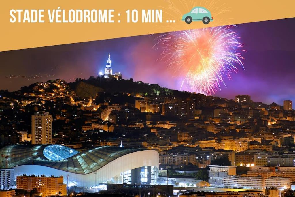 Divine Idylle Central Vieux-Port Terrasse Clim 马赛 外观 照片